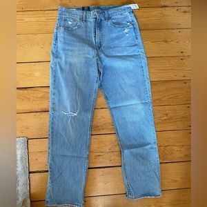 Gap women’s sky high straight jeans *new* size 31/12